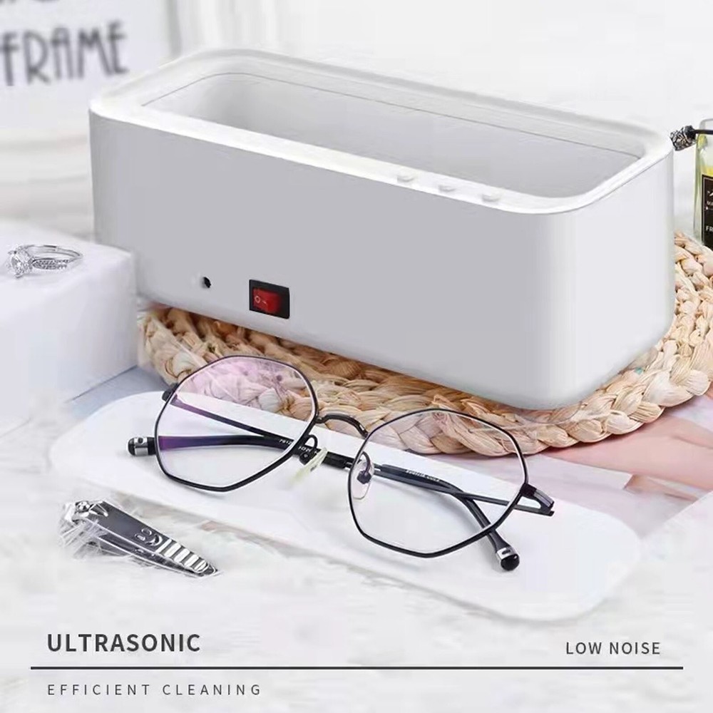 Ultrasonic Jewelry Cleaner for Glasses Watches USB Sonic Cleaning Machine