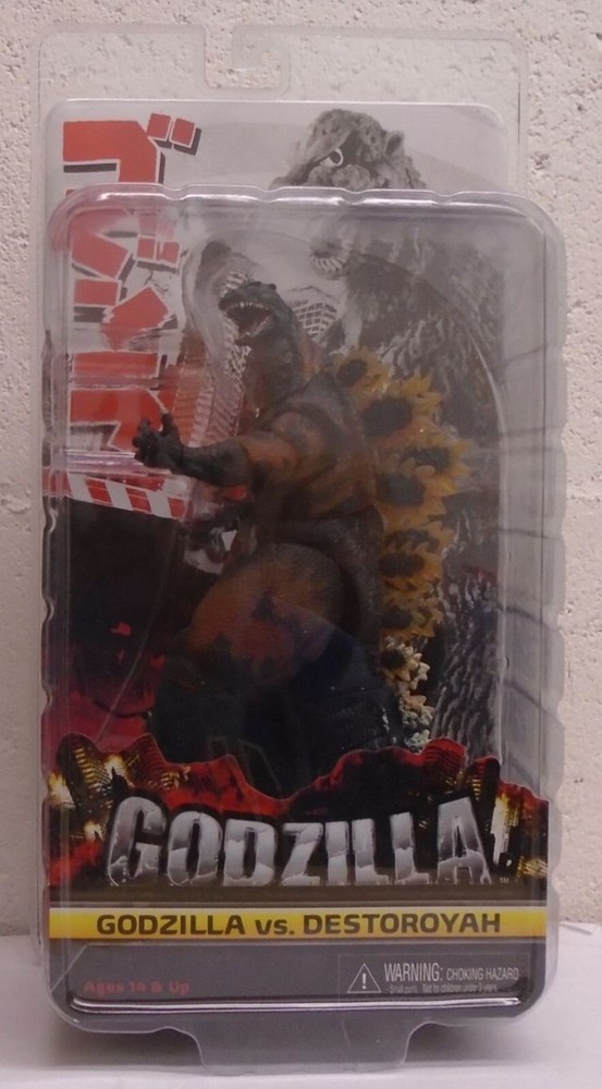 NECA 12 Inch Godzilla Vs Destoroyah Burning Figure Sealed Classic Series 1
