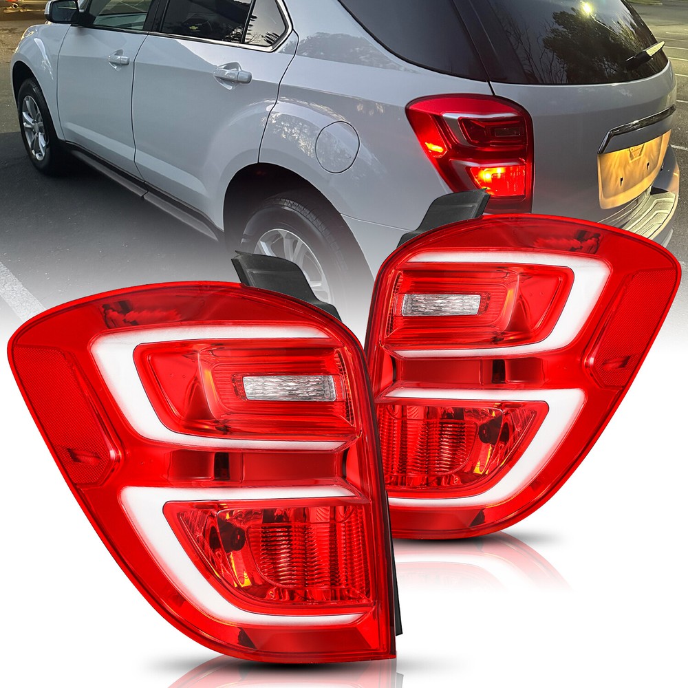 For 2016-2017 Chevy Chevrolet Equinox Red Brake Lamp Tail Lights 16-17