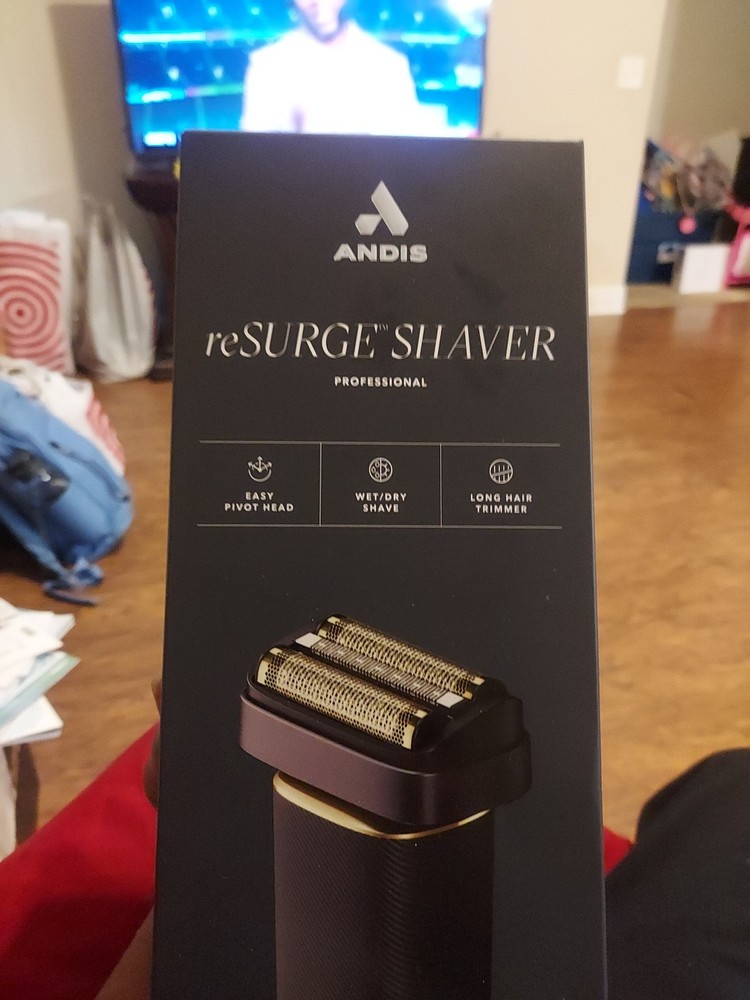 Andis 17300 reSurge Shaver Professional Lithium-Ion Battery Wet/Dry 100-240V NEW