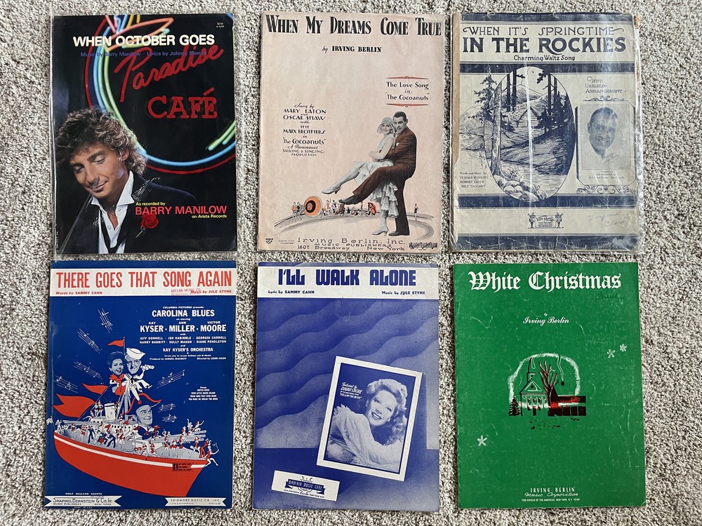 Antique and Vintage Sheet Music - Lot 12