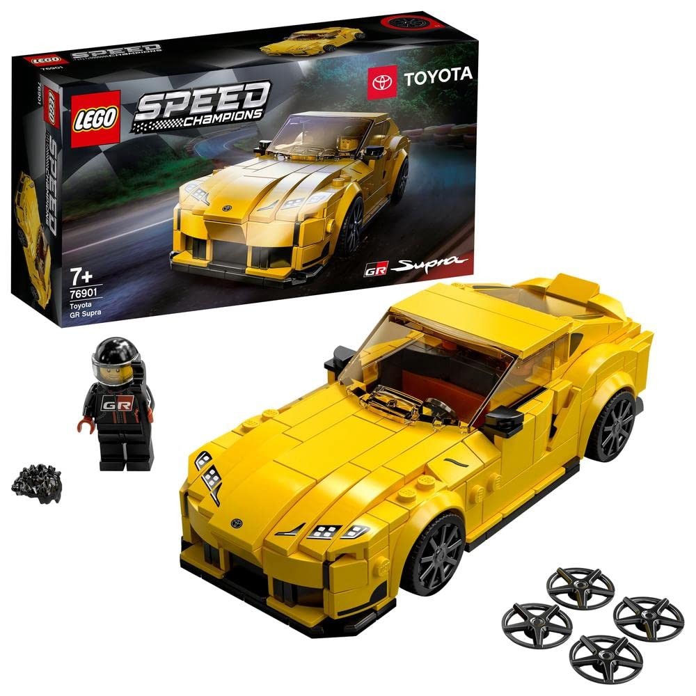 LEGO Speed Champions Toyota GR Supra Race Car Building Kit 76901
