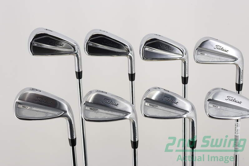 Titleist 2023 T150 T200 Combo Iron Set 4-PW GW Steel Regular Right +1.25