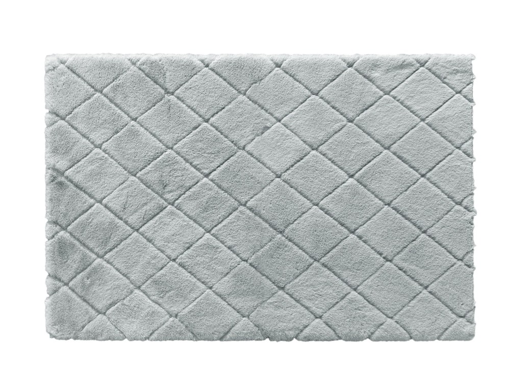 Better Homes Gardens Gray Diamond Faux Fur Rug 30x46 Soft Plush Home Decor