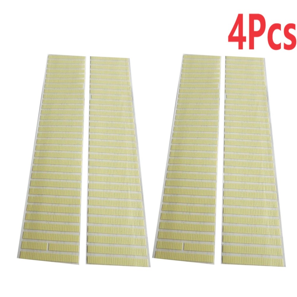4Sheets Dual-Side Self Adhesive Strip Tape Watch Dial Movement Fixing Tool 2x5mm