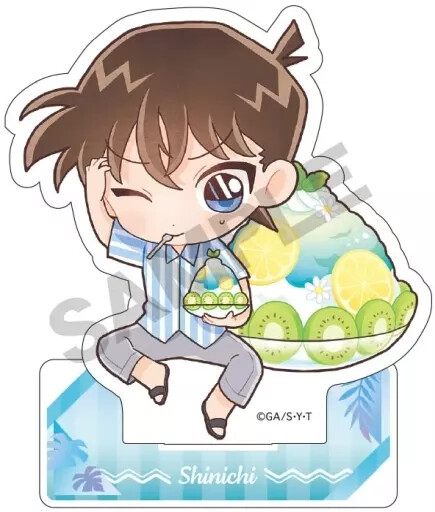 Acrylic Stand Panel Shinichi Kudo Charapeko Natsu Detective Conan