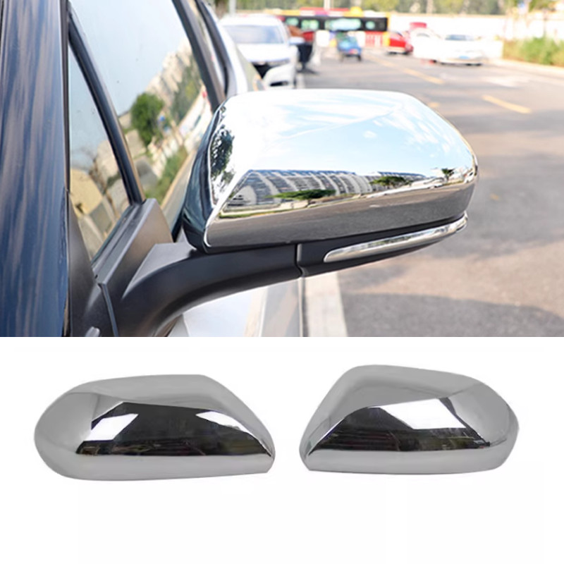 For Toyota Camry 2018-2024 Chrome Side Mirrors Rearview Trim Cover 2PCS