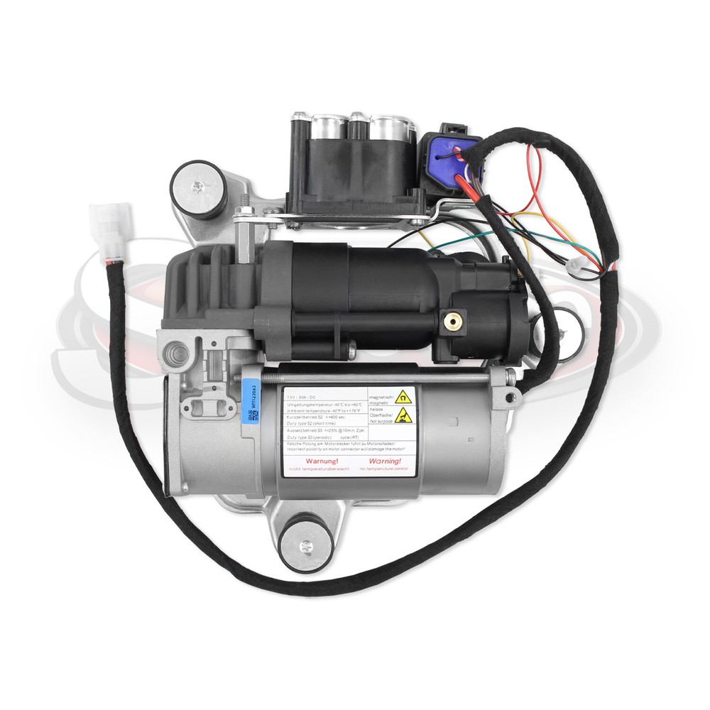 2004-2006 BMW 760i Rear Air Leveling Suspension Compressor Pump w/ Valve Block