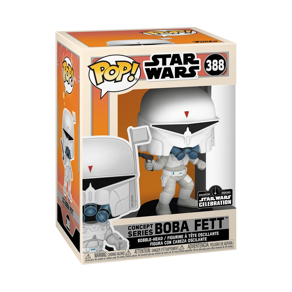 Funko Pop! Vinyl: Star Wars - Concept Series: Boba Fett - Star Wars Celebration Funko (Exclusive) #388
