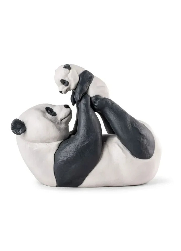 Lladro Mommy Panda Figurine New Collectible