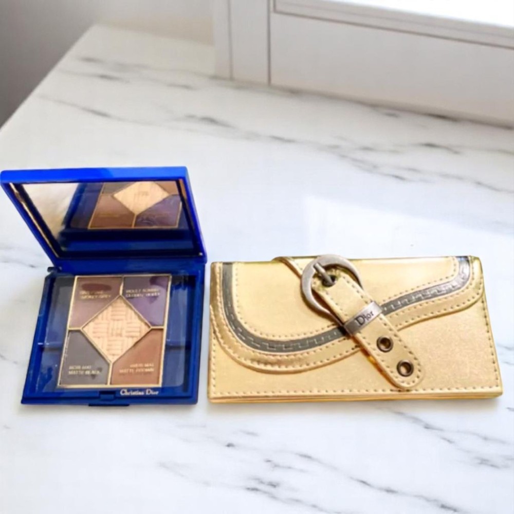 Dior Gold Case Eyeshadow & Lip Makeup Set