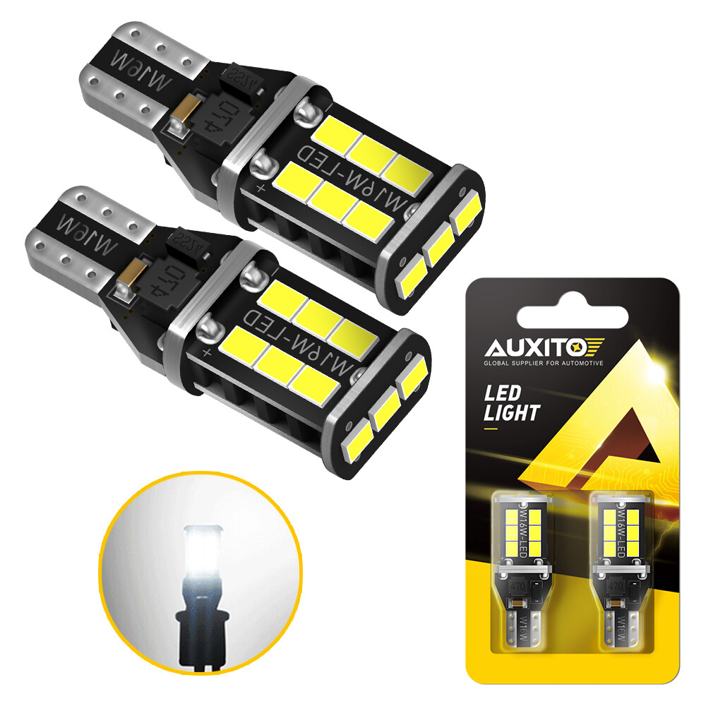 AUXITO T15 LED Bulb For 921 Super Bright White Car Backup Reverse Light 912 EPU