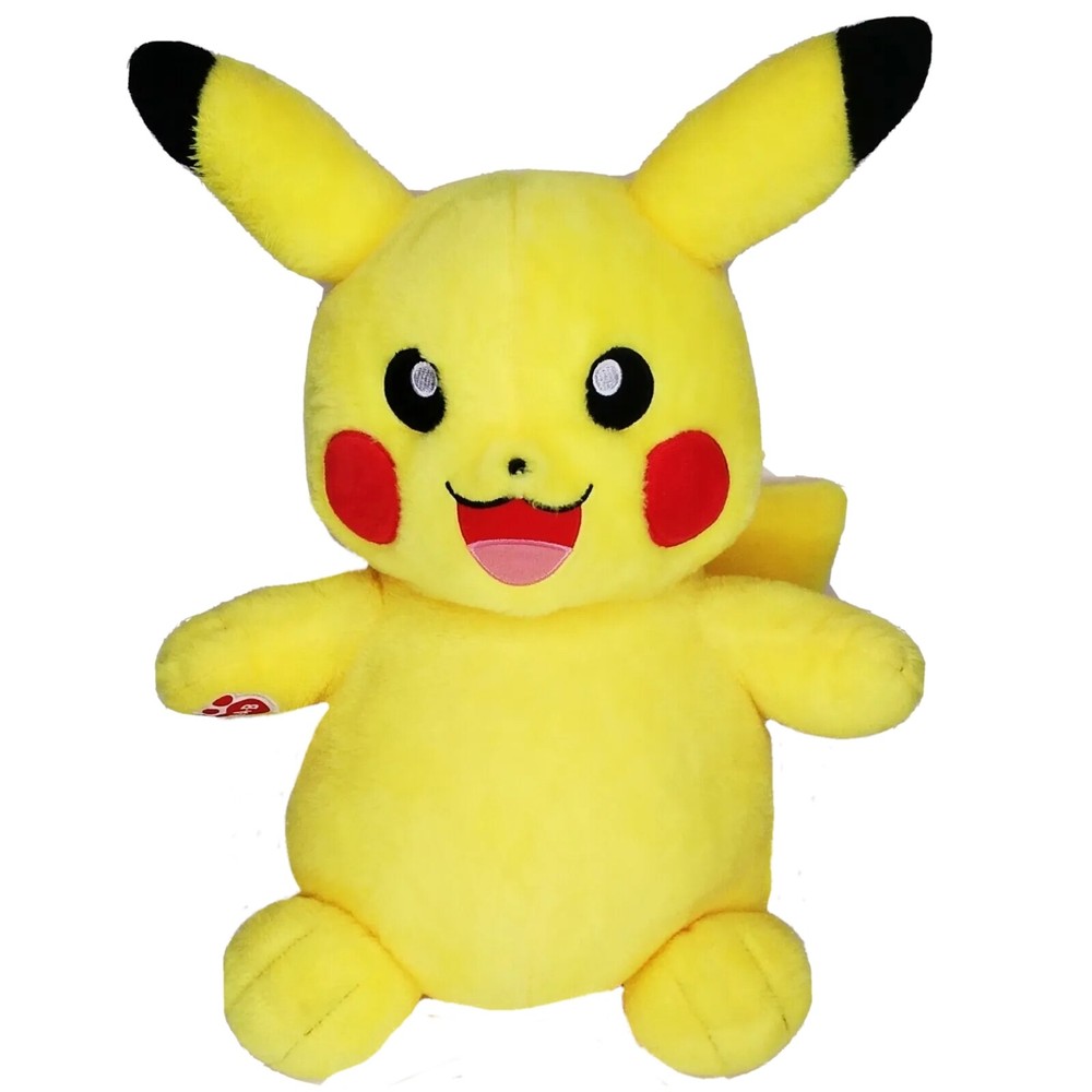 Nintendo Pokemon Pikachu 16 Inch Plush Stuffed Animal Yellow Build A Bear Toy