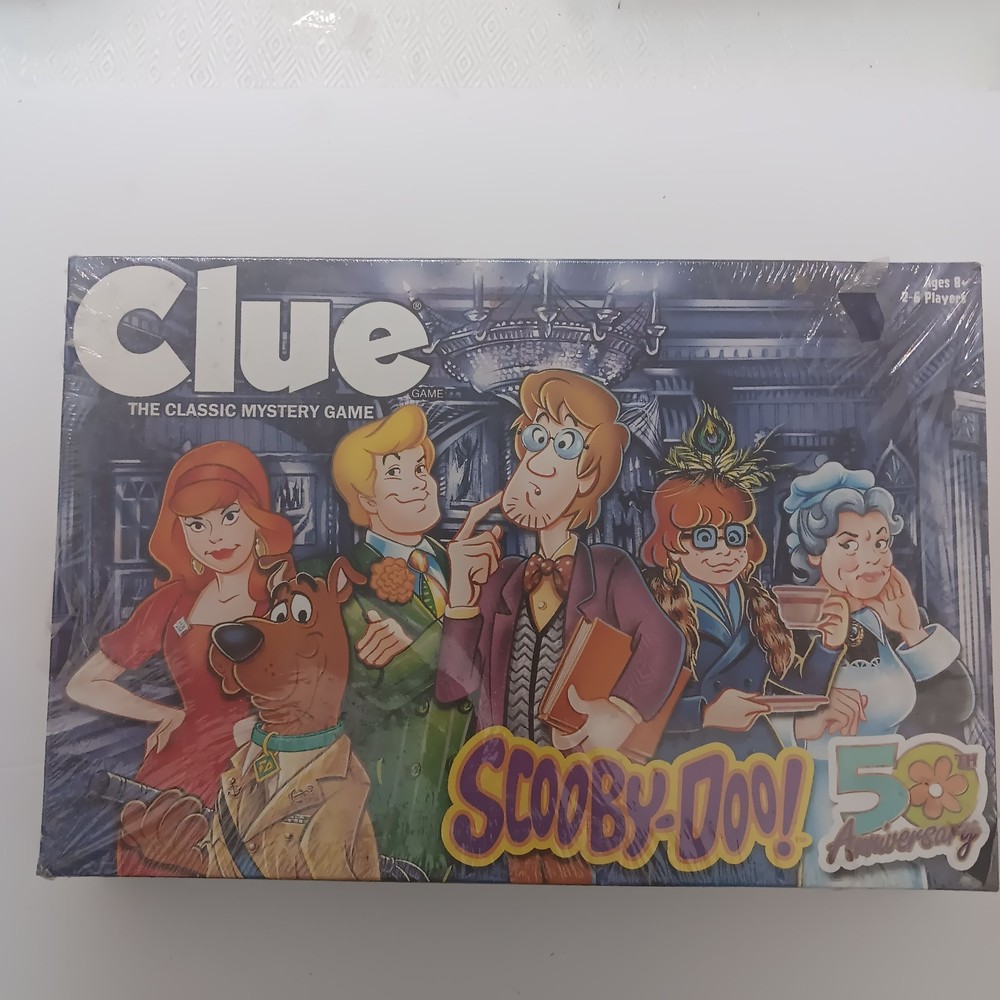 Scooby-Doo 50th Anniversary Clue Board Game USAopoly 2019 Edition