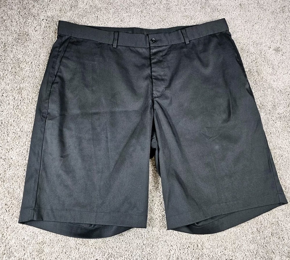 Nike Dri Fit Golf Shorts Chino Black Men's Size 38
