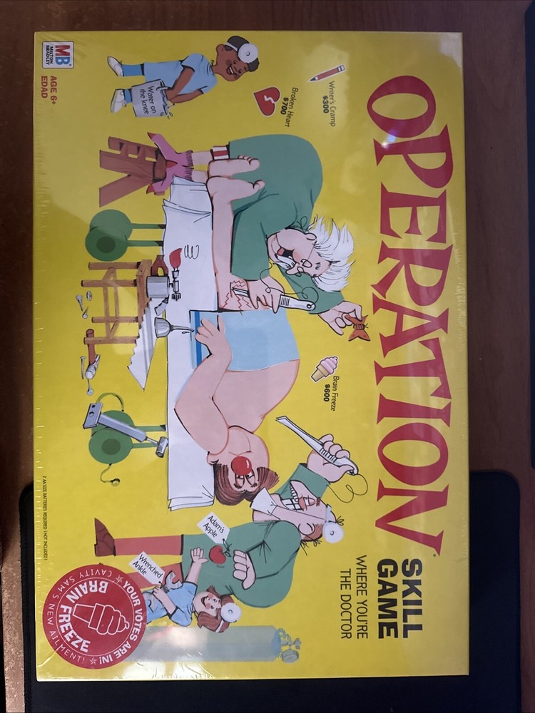 OPERATION Skill Game, Vintage 1965 Milton Bradley Company, Family Game Night