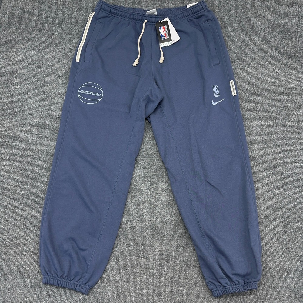 Memphis Grizzlies Nike Sweatpants Mens XL Blue Standard Issue Dri-Fit Pants NEW