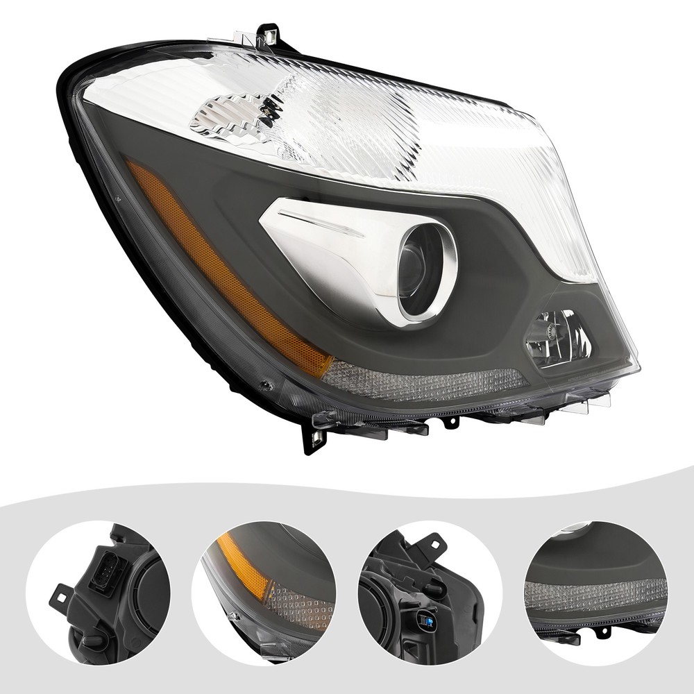For 2014-2018 Freightliner/Mercedes Sprinter 2500 3500 Passenger Side Headlight
