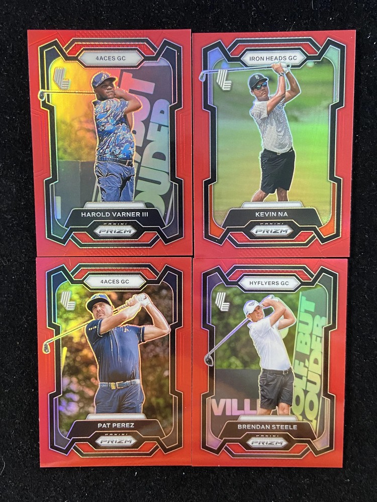 2024 Prizm LIV Golf Red Varner Perez Na /149 Lot of 4 KM029