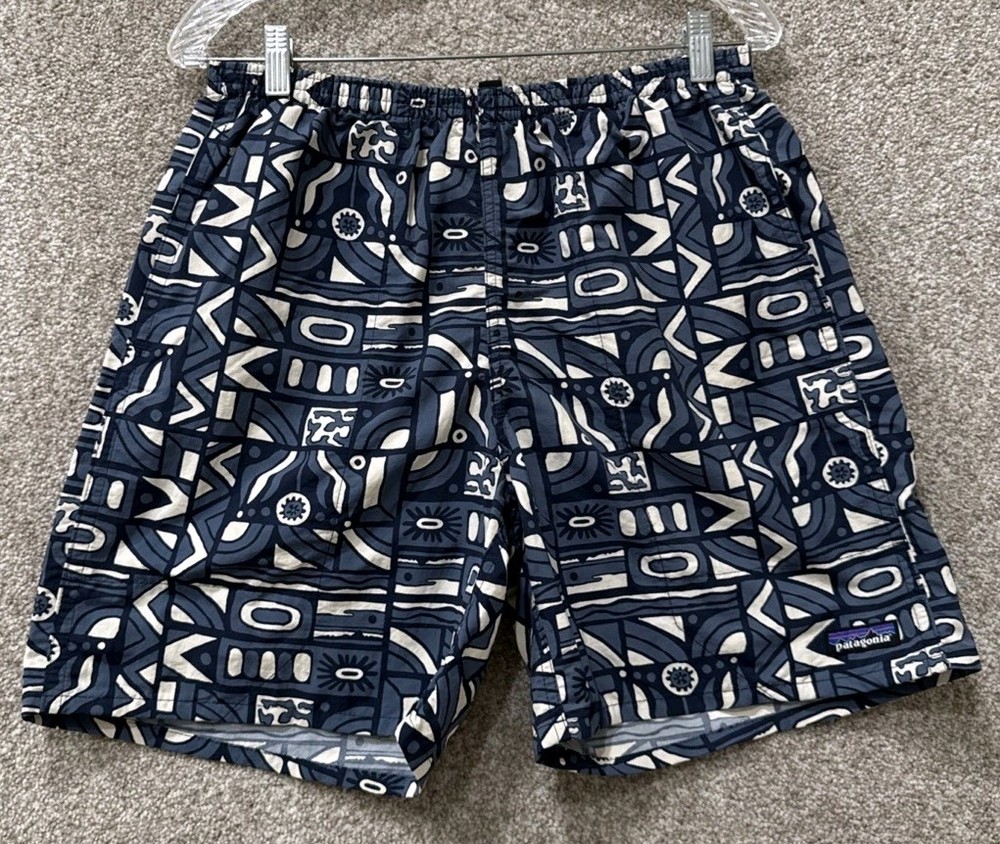 Patagonia Baggies Shorts Mens Size Medium Tribal Tidal 7