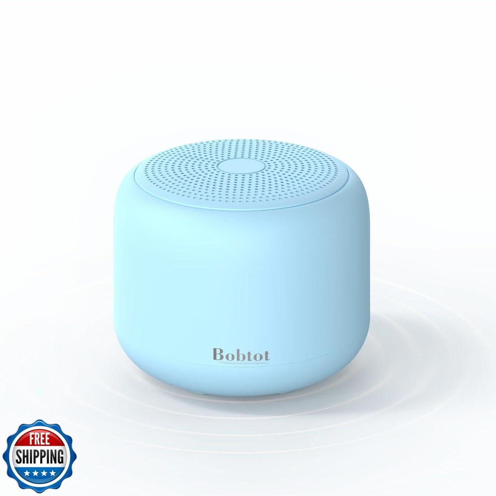 Bobtot IPX5 Waterproof Bluetooth Speaker with Strap for Easy Portability