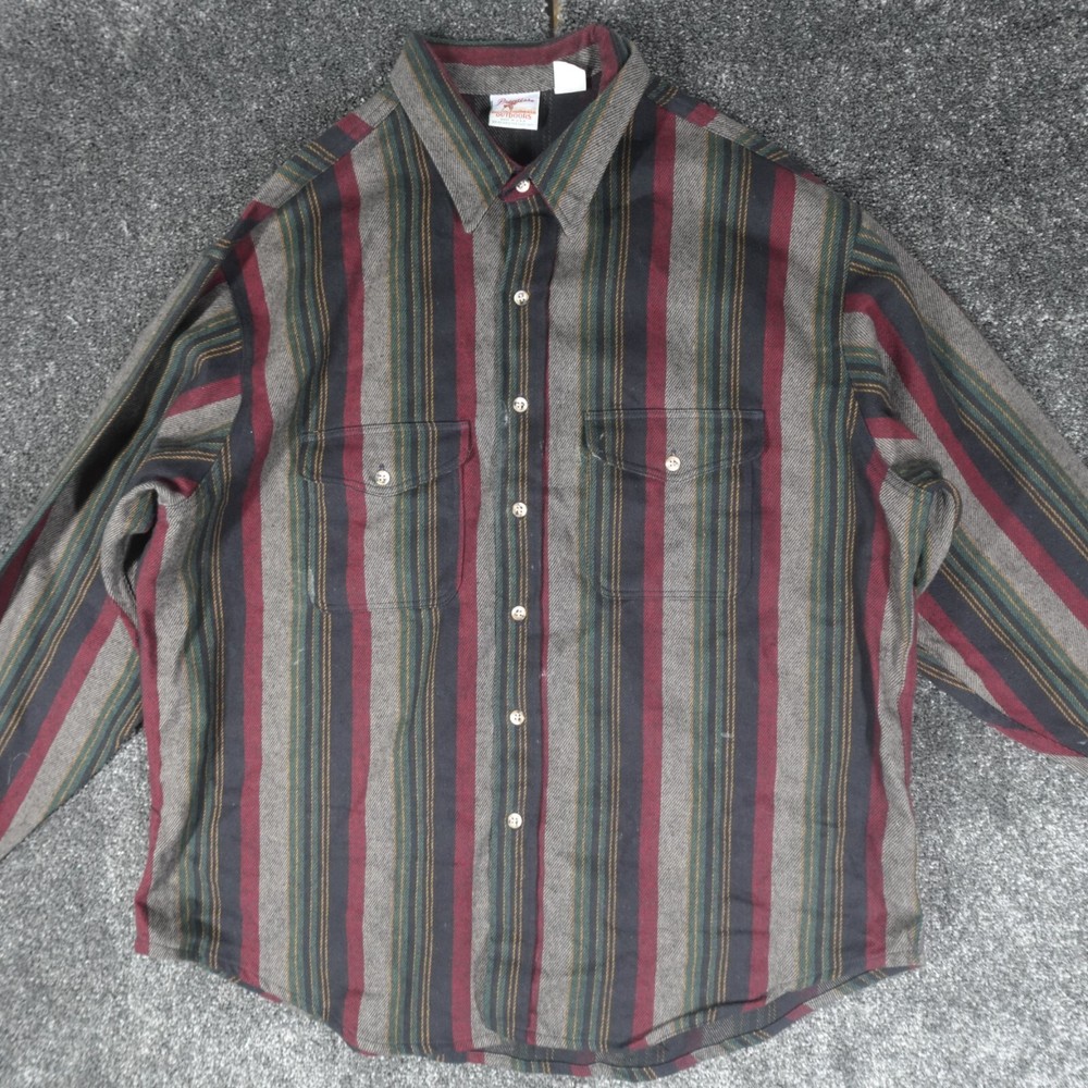 Pentriss Shirt Mens Size 2XL USA Made Thick Heavyweight Outdoors