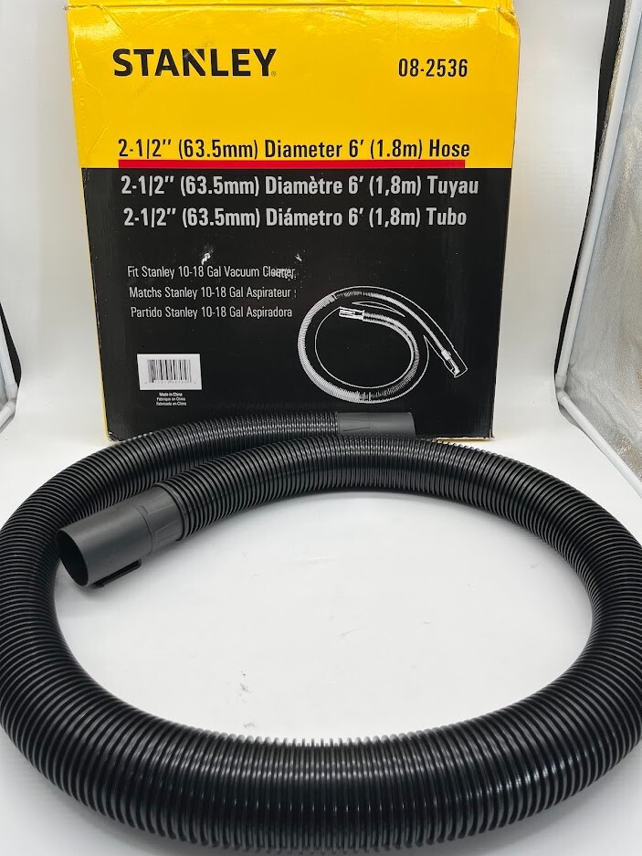 Universal 2-1/2 in. x 6 ft. Hose for 16 Gal. Wet/Dry Vacuum