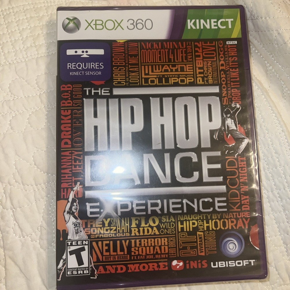 THE HIP HOP DANCE EXPERIENCE XBOX 360 KINECT BRAND NEW FACTORY SEALED SHIPS FAST
