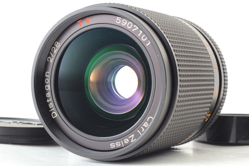 MINT Contax Carl Zeiss Distagon 28mm f2 AEG C/Y Mount Lens from Japan