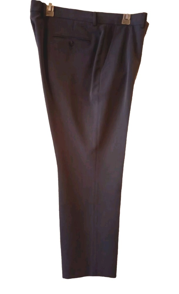 Nautica Steel Blue Wrinkle-Resistant Dress Pants EUC Size 36x30