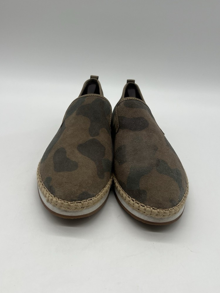 Peter Millar Espadrille Mens 12M Camo Suede Leather Casual Shoes MS23XF12.