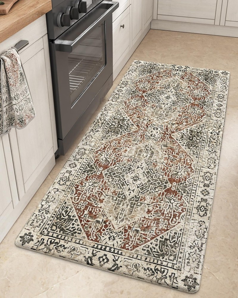 DEXI Anti Fatigue Kitchen Mats for Floor, Cushioned Kitchen Rugs Thick Long N...