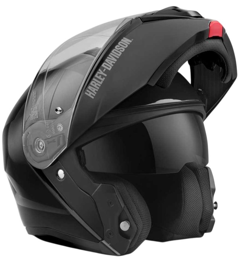 Harley-Davidson Men's Capstone Sun Shield Modular Helmet Black 98158-21VX Size M