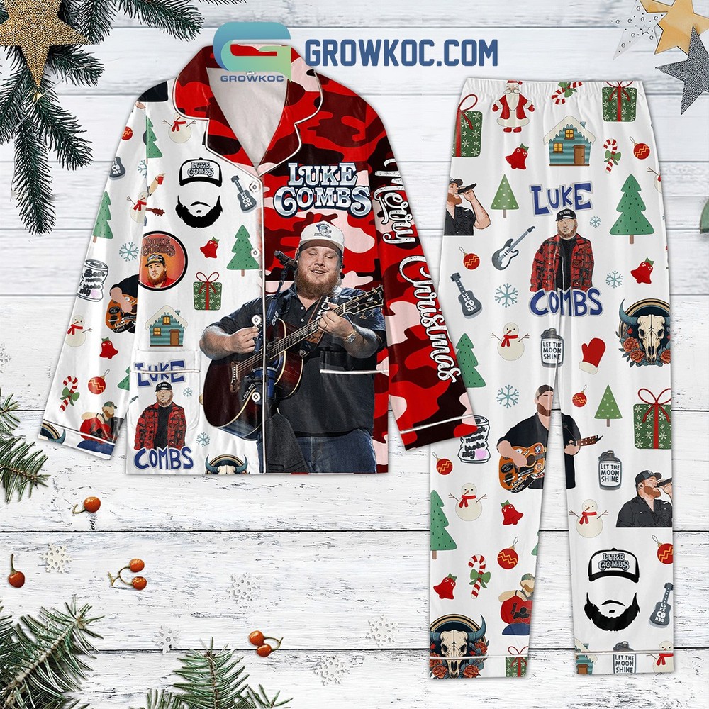 Luke Combs Holiday Pajama Set for Christmas Comfort