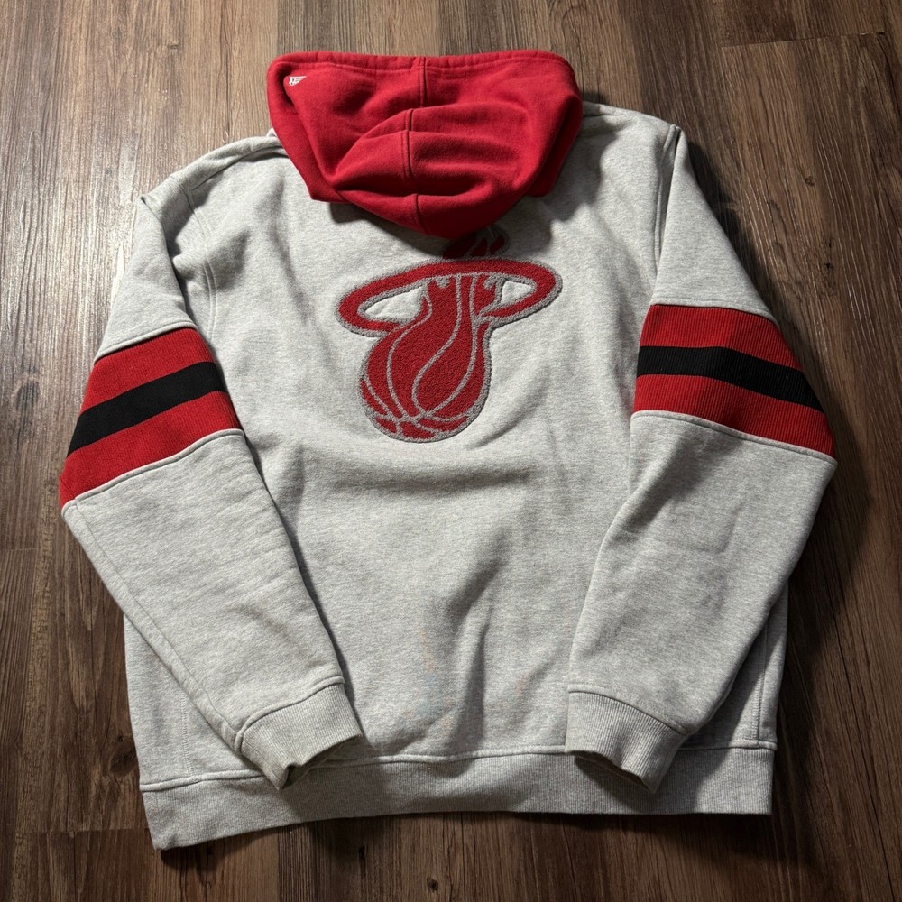 Miami Heat New Era Hoodie Sweatshirt NBA Basketball Adult XL