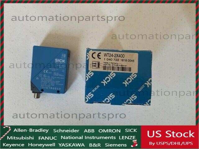 SICK WT24-2X400 Photoelectric Sensor New One WT242X400 Expedited Shipping