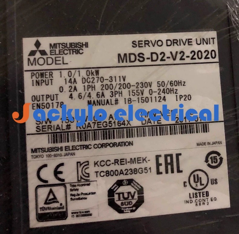 1 pc New In Box MITSUBISHI MDS-D-V2-2020 Servo Drive fast ship free tax