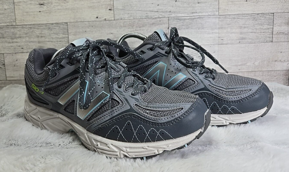 New Balance Shoes Womens 10 D All Terrain 510v3 Running Trail Gray Blue Walking