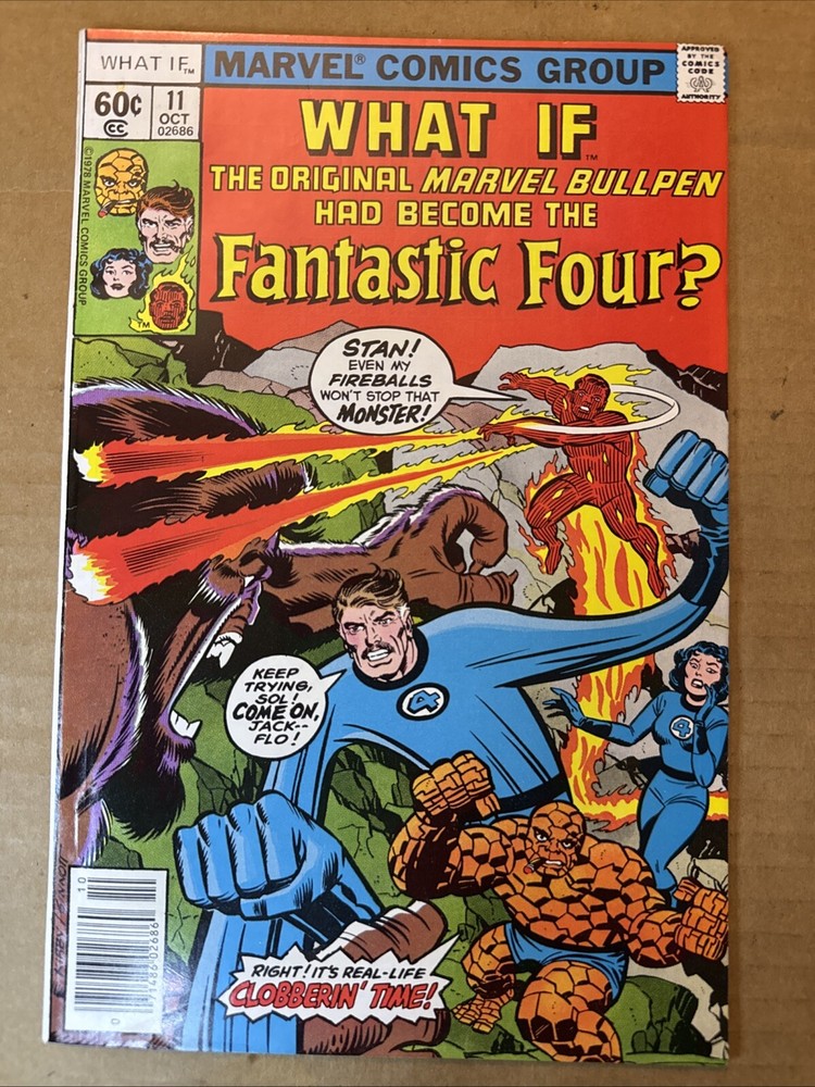 What If 11 Marvel 1978 FN+ Fantastic Four Adventure Comic