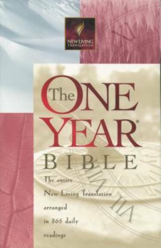 The One Year Bible: NLT1 (New Living Translation) - Paperback By Tyndale - GOOD-image
