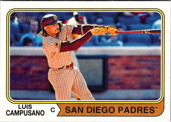 2023 Topps Heritage High Number#608 Luis Campusano