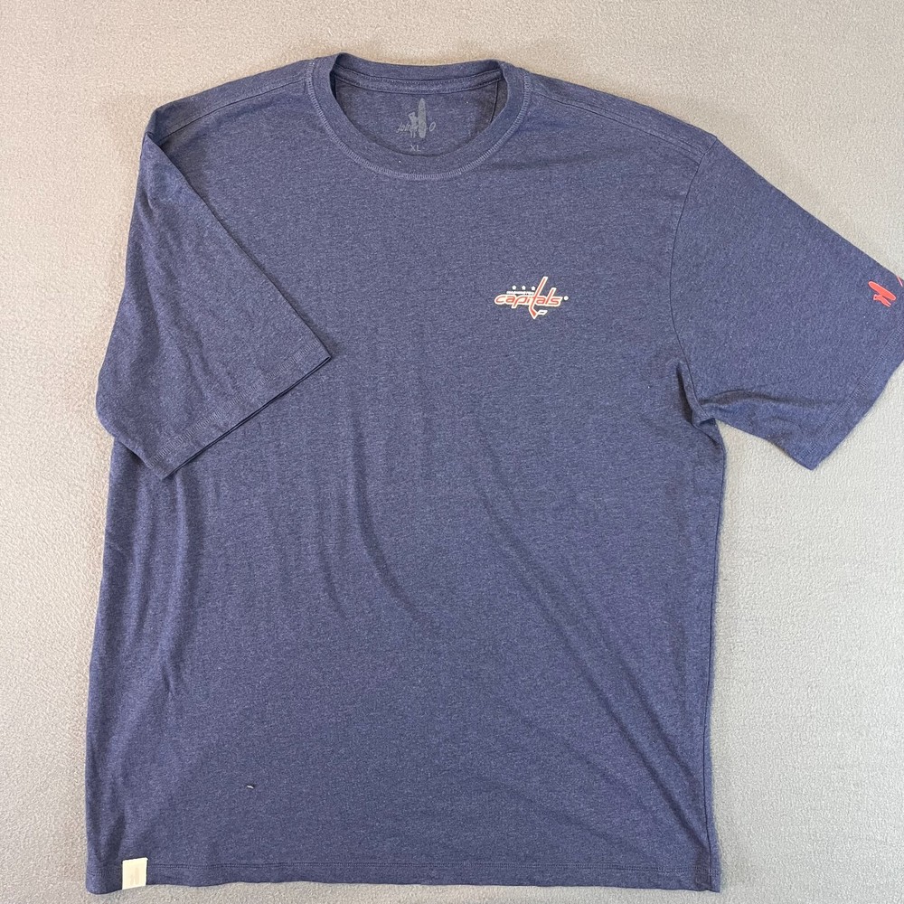 Washington Capitals T-Shirt johnnie-O SS Blu Hockey Men S L XL XXL Graphic NHL |