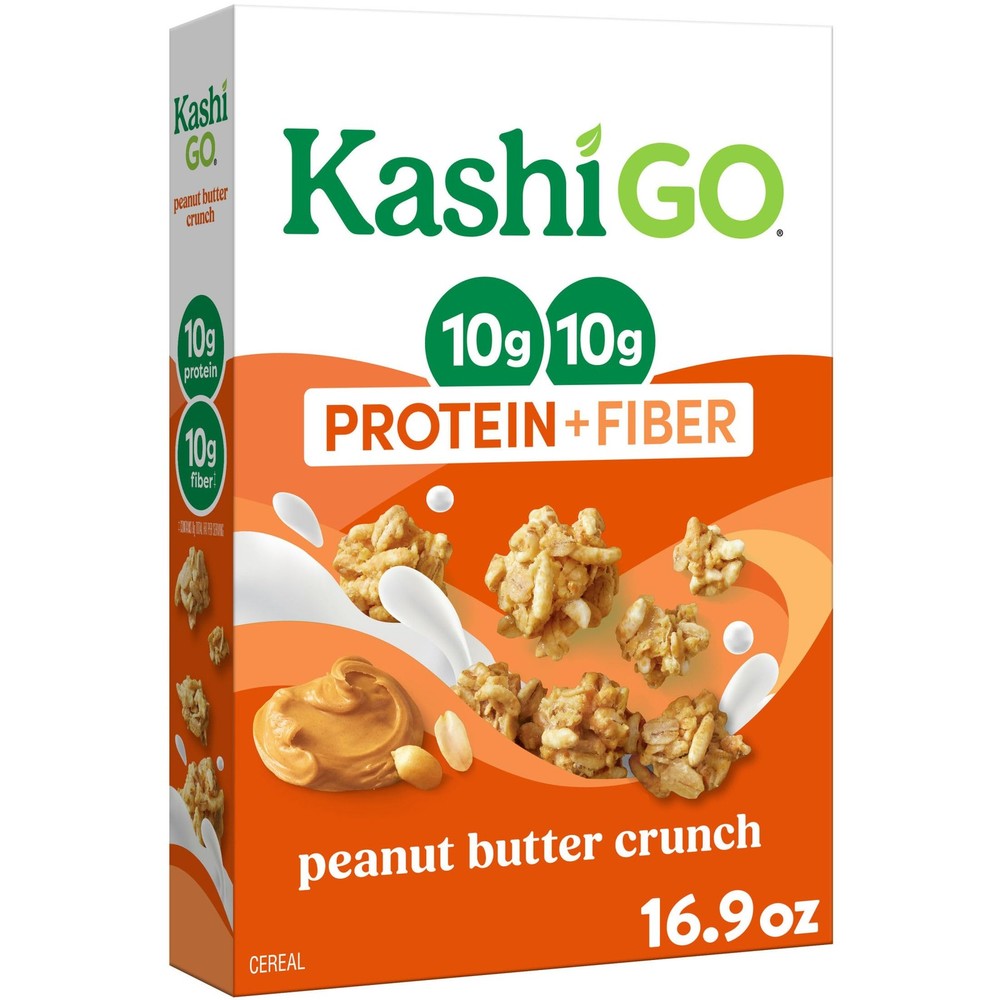 Kashi GO Protein Cereal, 10g Protein, Fiber, 16.901 Ounce (Pack of 1)