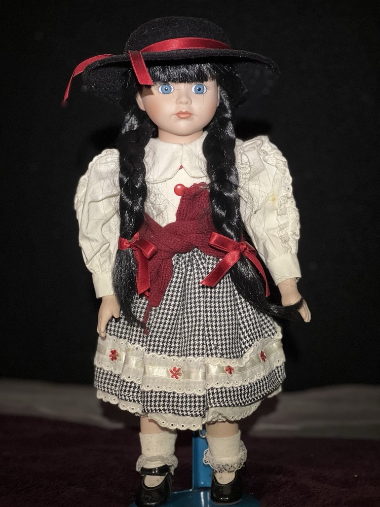 Vintage porcelain doll