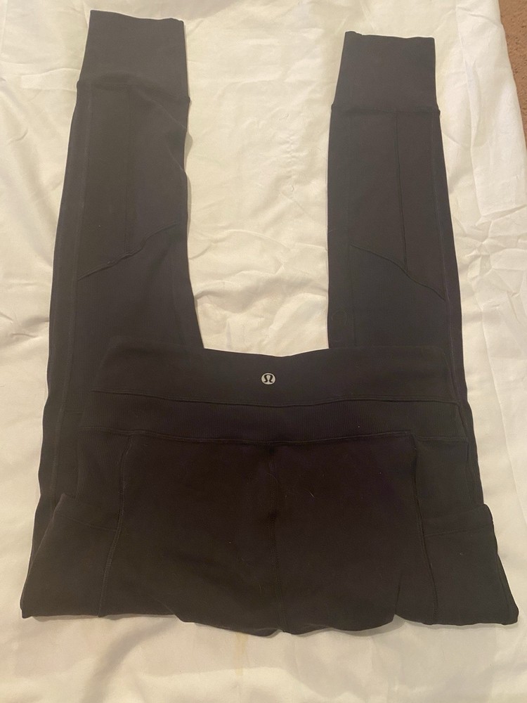 Lululemon Leggings. Size 6. Black