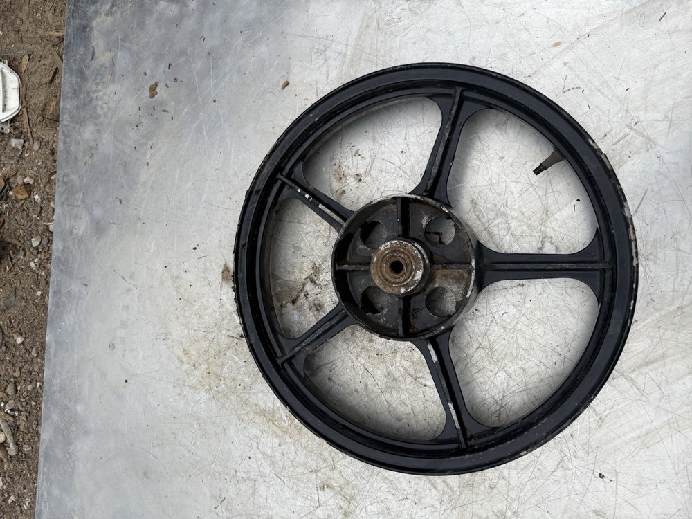 Kawasaki GPZ250 GPZ 250 Rear Mag Rim Wheel Enkei Oem Genuine Original