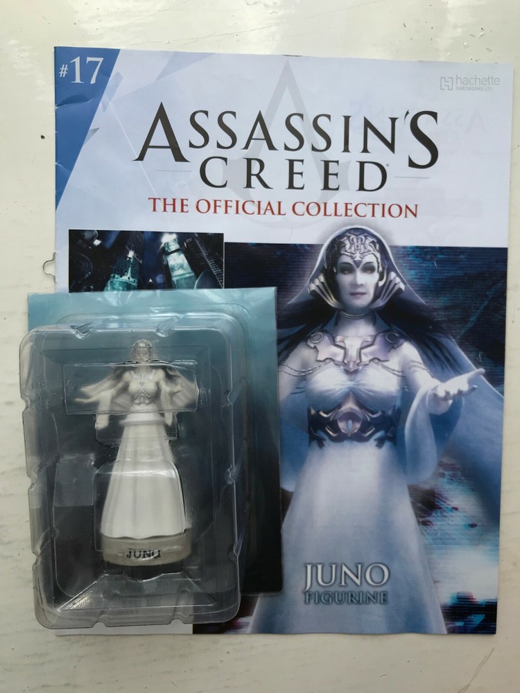 THE ASSASSINS CREED HACHETTE COLLECTION ISSUE #17 JUNO FIGURE FIGURINE