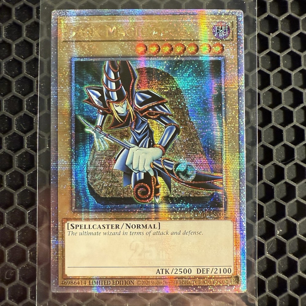 Yugioh 2020 Dark Magician QCSR Secret Rare Near Mint  