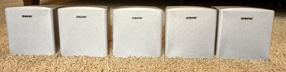 SONY 5 Speaker Home Theater System with SS MSP66L CNP66 MSP66R Speakers for Immersive Sound