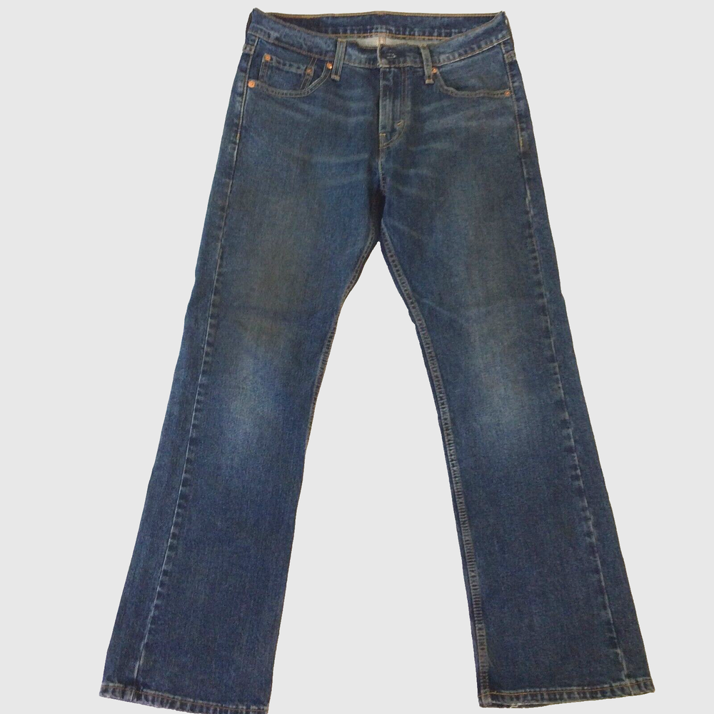 Levi's 527 Bootcut Jeans Men's Sz 30 Blue Denim Casual Cowboy 30x30 05527-0554